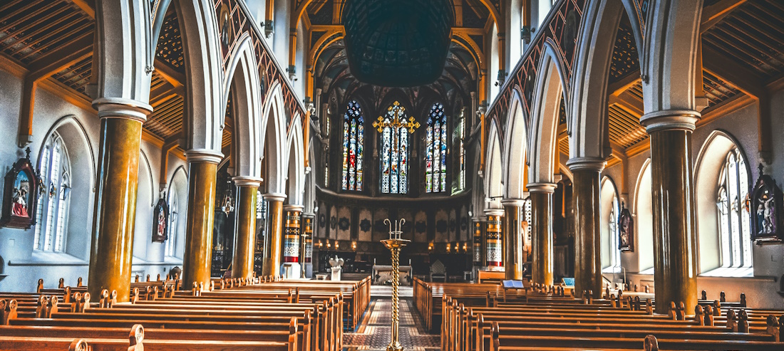Inside St Patrick's Cathedral by K Mitch Hodge